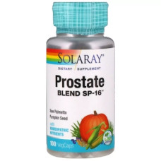 Мультивітамін Solaray Комплекс Для Підтримки Функції простати, Prostate Blend SP-1 (SOR-02160)