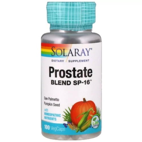 Мультивітамін Solaray Комплекс Для Підтримки Функції простати, Prostate Blend SP-1 (SOR-02160)