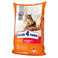 Сухий корм для кішок Club 4 Paws Преміум. З ефектом виведення шерсті 14 кг (4820083909337)