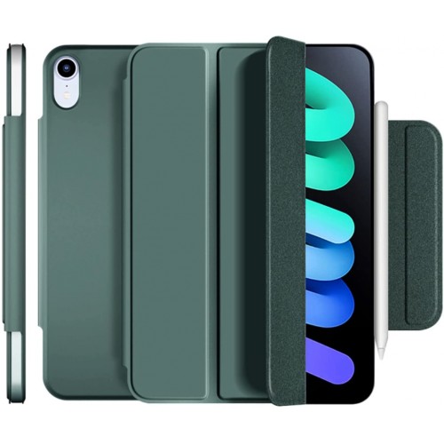 Чохол до планшета BeCover Magnetic Buckle Apple iPad mini 6 2021 Dark Green (706826)