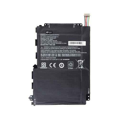 Акумулятор до ноутбука HP Pavilion X2 12 (GI02XL) 7.6V 4000mAh PowerPlant (NB461738)