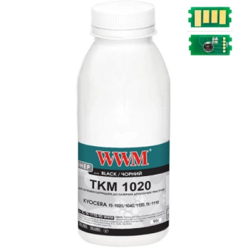 Тонер OKI B412/432/MB462, 90г+ chip WWM (TC-B412-90-WWM)