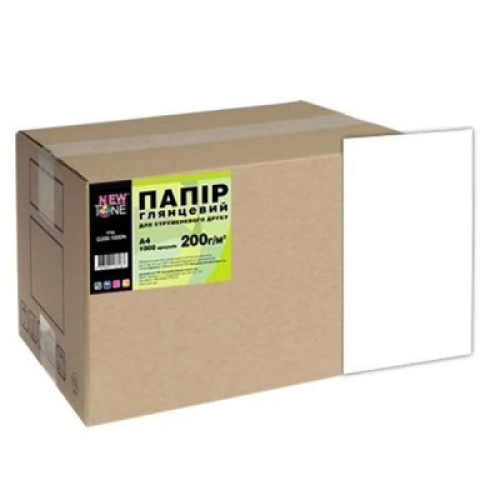 Папір NewTone A4 Glossy 200г, 100ст (G200.100N)