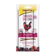 Ласощі для котів GimCat Superfood Duo Курка та лісові ягоди 3 шт (4002064420578)