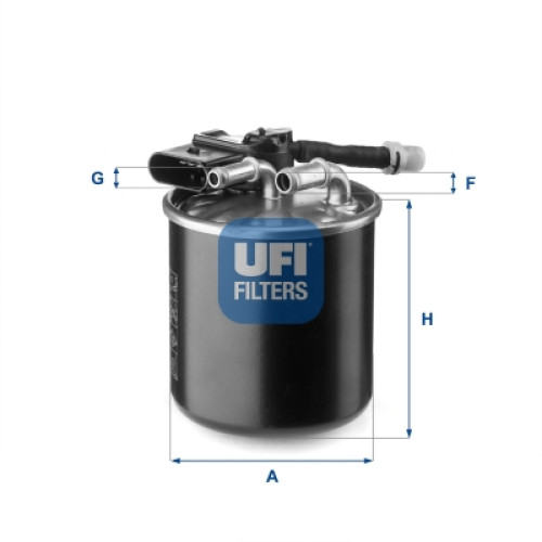 Фільтр паливний UFI 24.151.00