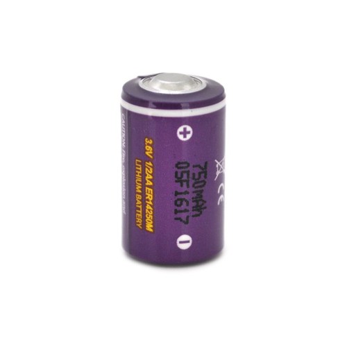 Батарейка PkCell 1/2AA ER14250M 3.6V 750mah, Lithium, OEM (ER14250M / 20423)