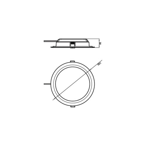 Світильник Philips DN020B G3 18W 175мм GM (929002510408)
