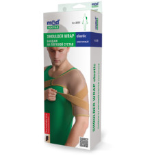 Бандаж MedTextile Бандаж на плечовий суглоб еластичний, розмір L/ХXL, люкс (4820137291852)