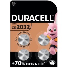 Батарейка Duracell CR 2032 / DL 2032 * 4 (5007662/5010951/5014799)