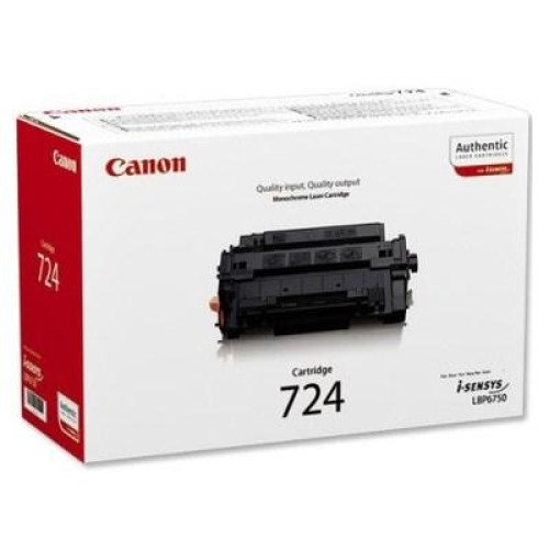 Картридж Canon 724 black (6K) LBP-6750dn (3481B002)