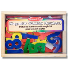 Розвиваюча іграшка Melissa&Doug Магнитные деревянные цифры (MD449)