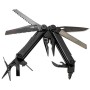 Мультитул Leatherman WAVE PLUS BLACK, синтетический чехол, карт. коробка (832526)