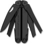 Мультитул Leatherman WAVE PLUS BLACK, синтетический чехол, карт. коробка (832526)