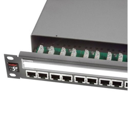 Патч-панель 19" 24xRJ-45 FTP cat. 5е, 1U Molex (PID-00030)