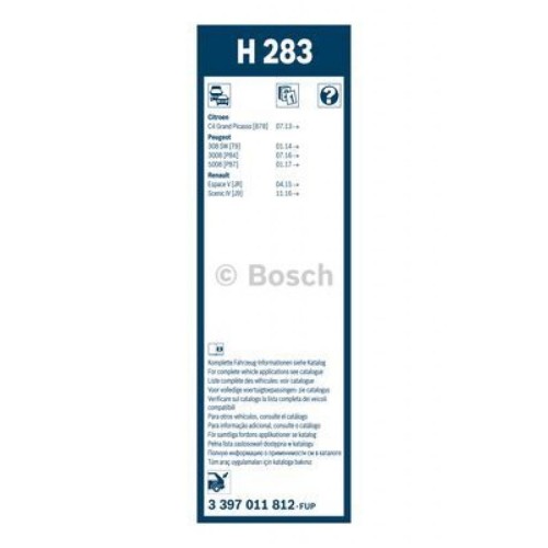 Щітка склоочисника Bosch 3 397 011 812