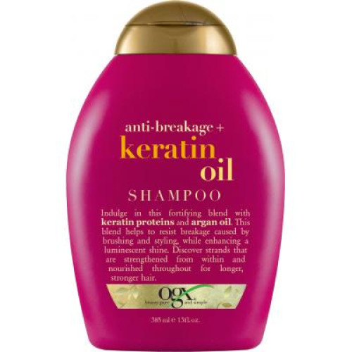 Шампунь OGX Keratin Oil проти ламкості з кератиновою олією 385 мл (0022796977519)