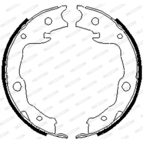 Гальмівні колодки FERODO FSB4035
