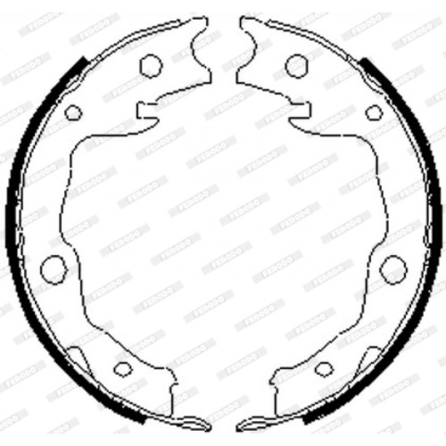 Гальмівні колодки FERODO FSB4035