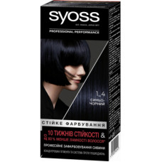 Фарба для волосся Syoss 1-4 Синьо-чорний 115 мл (9000100633000)