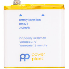 Акумуляторна батарея для телефону PowerPlant OPPO Reno2 Z 3900mAh (SM130481)