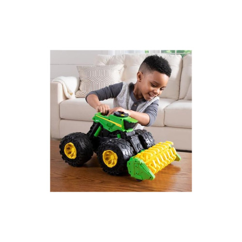 Спецтехніка John Deere Kids Monster Treads з молотаркою і великими колесами (47329)