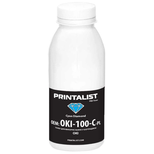 Тонер OKI Universal 100г Cyan Printalist (OKI-100-C-PL)