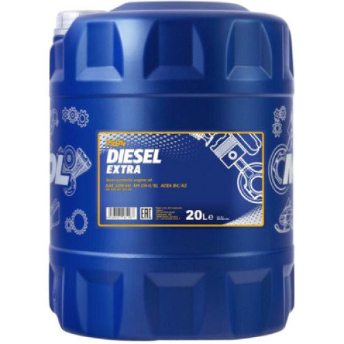 Моторна олива Mannol DIESEL EXTRA 20л 10W-40 (MN7504-20)