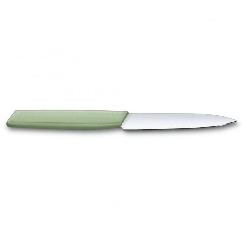 Кухонний ніж Victorinox Swiss Modern Paring 10см Green (6.9006.1042)