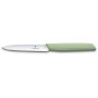 Кухонний ніж Victorinox Swiss Modern Paring 10см Green (6.9006.1042)