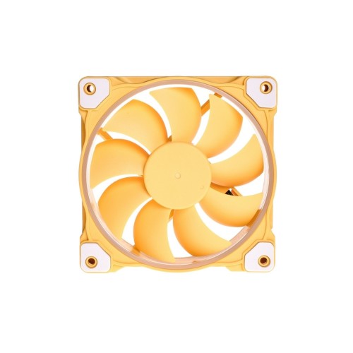 Кулер до корпусу ID-Cooling ZF-12025-Lemon Yellow