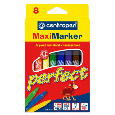 Фломастери Centropen 8610 Maxi Perfect, 8 colors (8610/08)