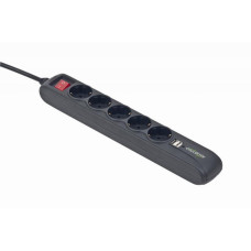 Мережевий фільтр живлення EnerGenie SPG5-U2-5 Power strip with USB charger, 5 sockets, (SPG5-U2-5)