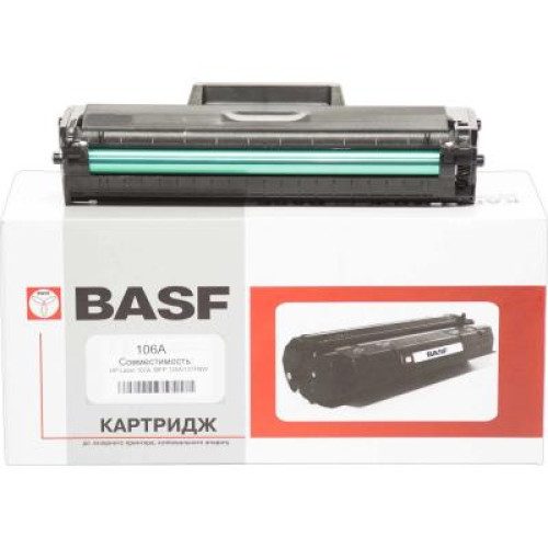 Картридж BASF HP LJ 107/135/137/ W1106A Black (KT-W1106A)