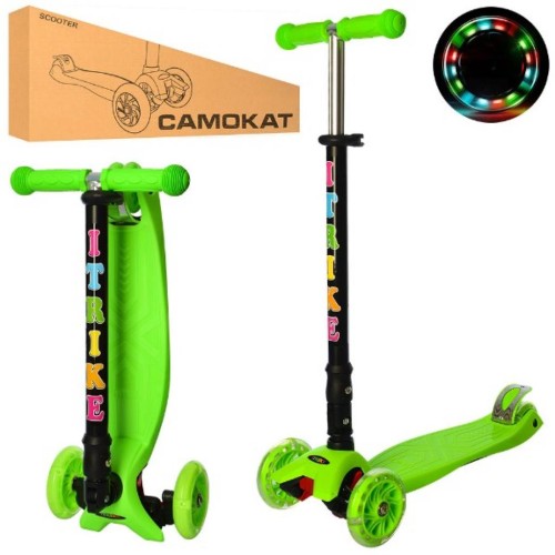 Самокат iTrike Maxi JR green (JR 3-003-1-GR green)
