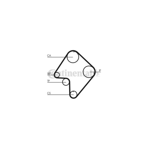 Ремінь ГРМ CONTITECH CT832