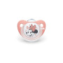 Пустушка Nuk Trendline Disney Mickey 0-6 міс., червона з білим (3954014)