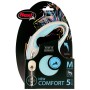 Повідок для собак Flexi New Comfort М трос 5 м (блакитний) (4000498042915)