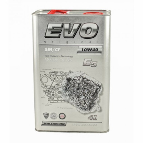 Моторна олива EVO E5 10W-40 SM/CF 4L (E5 4L 10W-40)