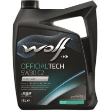 Моторна олива Wolf OFFICIALTECH 5W30 C2 5л (8309113)