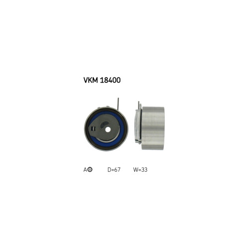 Ролик натягувача ременя SKF VKM 18400