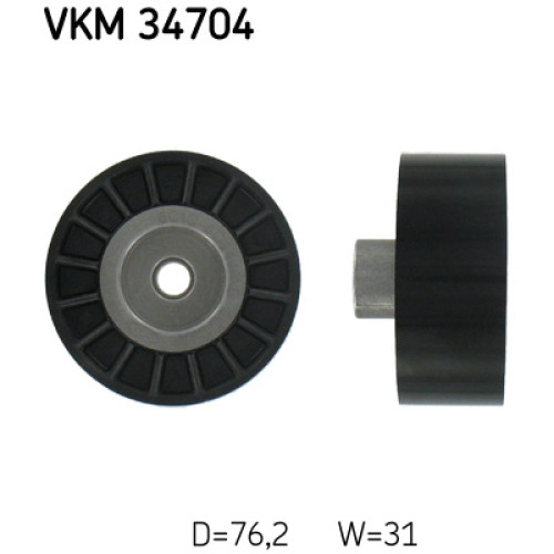 Ролик натягувача ременя SKF VKM 34704