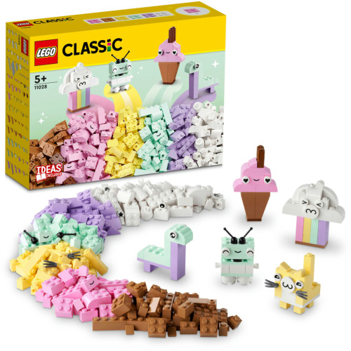 Конструктор LEGO Classic Творчі пастельні веселощі 333 деталі (11028)