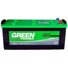 Акумулятор автомобільний GREEN POWER Standart 225Ah бокова(+/-) (1400EN) (22366)