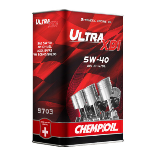 Моторна олива CHEMPIOIL (metal) Ultra XDI 5w40 4л (CH9703-4ME)