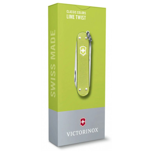 Ніж Victorinox Classic SD Alox Colors Lime Twist (0.6221.241G)