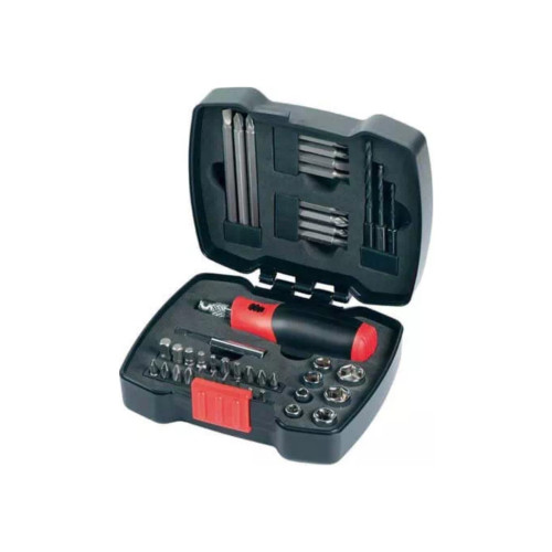 Викрутка Black&Decker з бітами PZ1, PH2 x2, SL6, T30, Hx3, L = 25, 50 мм, 43 шт, кейс (A7175)