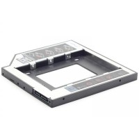 Фрейм-перехідник Gembird 2.5" HDD/SSD to laptop slim 5.25'' bay (MF-95-01)