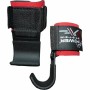 Гаки для тяги на зап'ястя Power System Hardcore Hooks PS-3310 Black/Red (PS-3310_Black-Red)