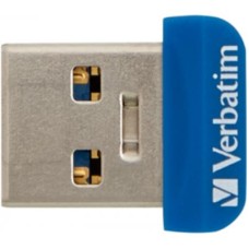 USB флеш накопичувач Verbatim 64GB Store 'n' Stay NANO Blue USB 3.0 (98711)