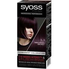 Фарба для волосся Syoss 3-3 Темно-фіолетовий 115 мл (9000100632966)